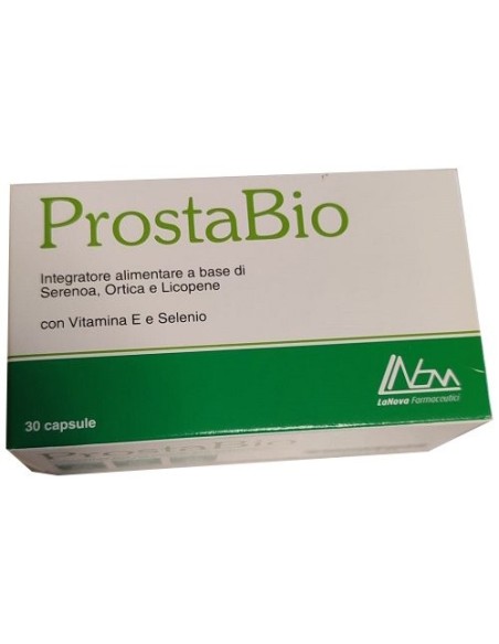 Prostabio Integratore 30 Capsule - Benessere Prostatico